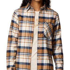 Columbia Women's Plaid Button Down Shirt